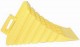 LARGE YELLOW PLASTIC WHEEL CHOCK