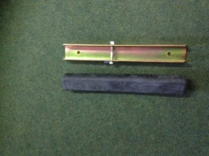 FLAT PAD 12' CW BOLTS (NO BRACKET)