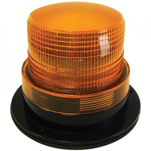 LED 3 BOLT AMBER BEACON