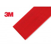 ECE104 RED REFLECTIVE TAPE 3M 50MTR